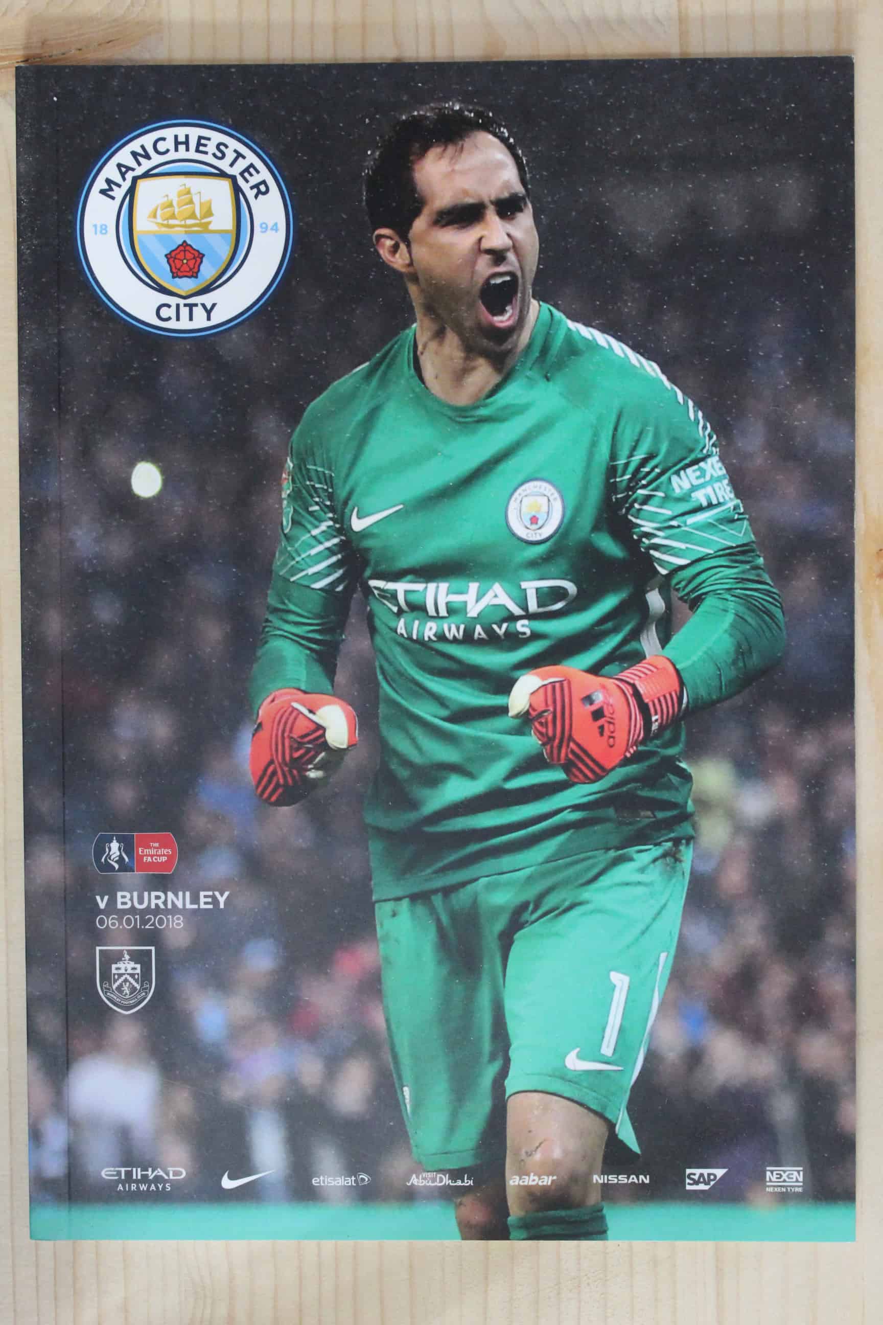 Manchester City FC v Burnley FC